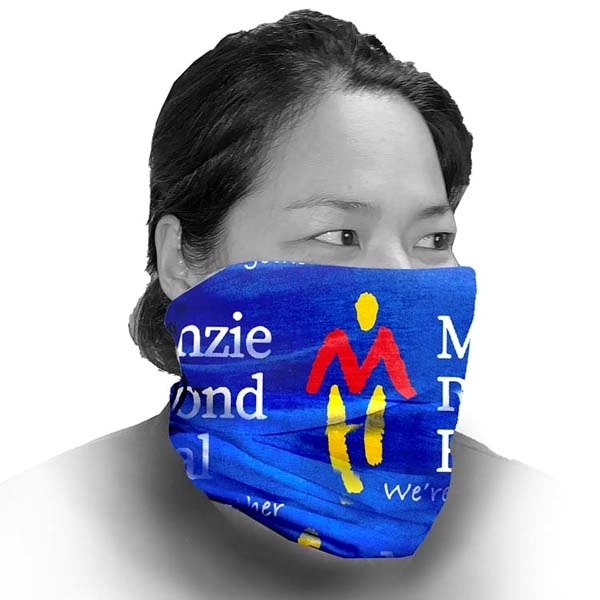 22" x 22" polyester microfiber bandana in assorted colors with sublimated... from ASI 62660 Innovation Line