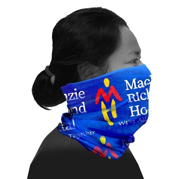 22" x 22" polyester microfiber bandana in assorted colors with sublimated... from ASI 62660 Innovation Line