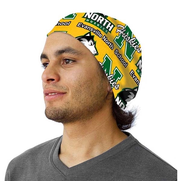 22" x 22" polyester microfiber bandana in assorted colors with sublimated... from ASI 62660 Innovation Line