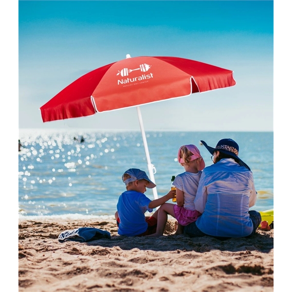 6' beach umbrella with vented canopy.... from ASI 76730 Peerless Umbrella Co Inc