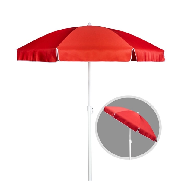 6' beach umbrella with vented canopy.... from ASI 76730 Peerless Umbrella Co Inc