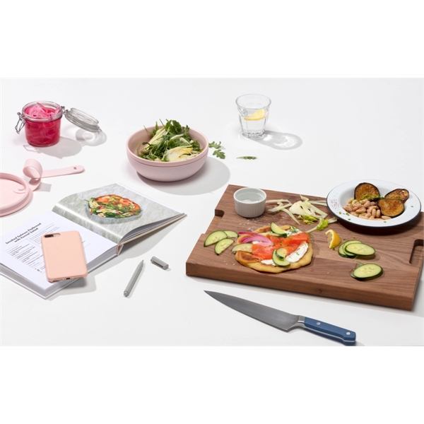 Ceramic lunch bowl with 34 oz. capacity, protective non-slip exterior, lid... from ASI 56070 Gemline / Gemline®