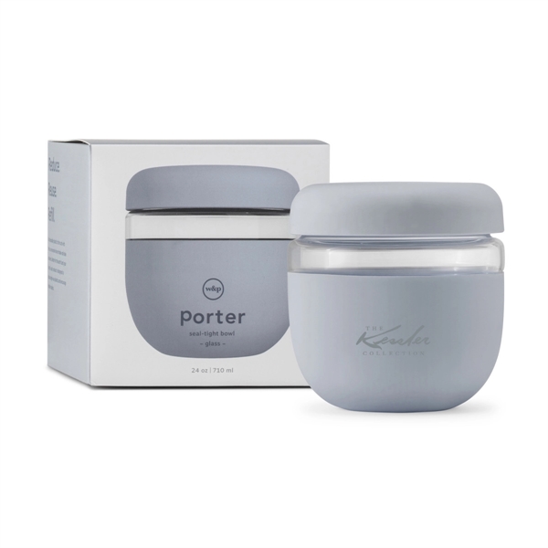 24 oz. borosilicate glass bowl wrapped in a protective matte silicone... from ASI 56070 Gemline / Gemline®