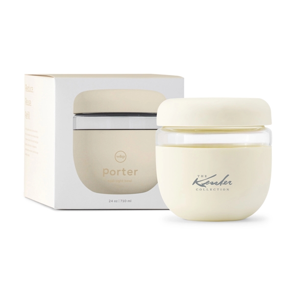 24 oz. borosilicate glass bowl wrapped in a protective matte silicone... from ASI 56070 Gemline / Gemline®