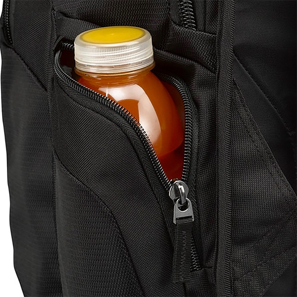 16" laptop backpack with front pocket, organization panel, zippered safety pocket... from ASI 61005 Hirsch Gift Inc