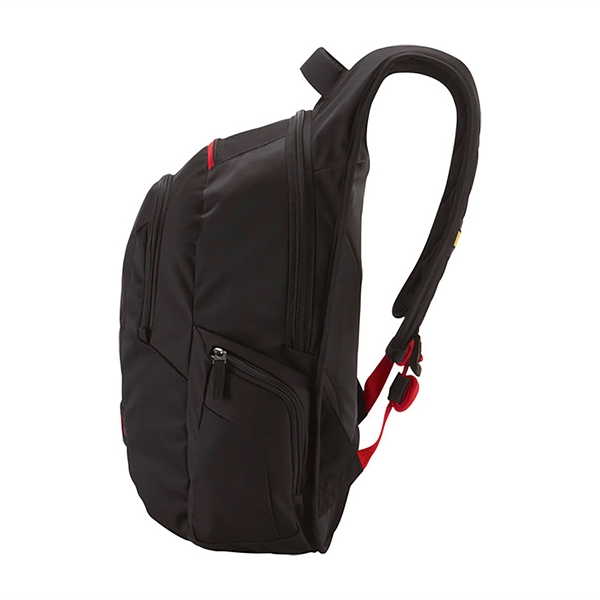 16" laptop backpack with front pocket, organization panel, zippered safety pocket... from ASI 61005 Hirsch Gift Inc