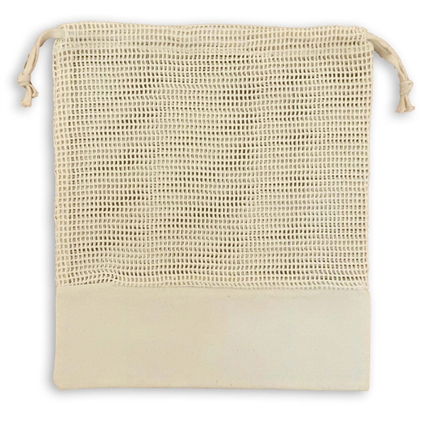 Koa 100% Cotton Mesh Drawstring Bag... from ASI 41630 Brave USA / Brave USA