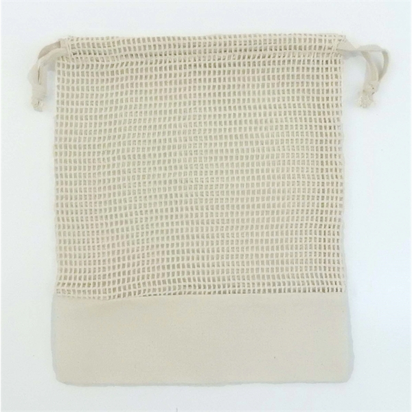Koa 100% Cotton Mesh Drawstring Bag... from ASI 41630 Brave USA / Brave USA