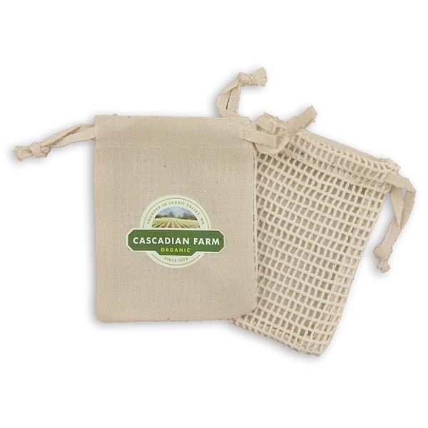 Koa 100% Cotton Mesh Drawstring Bag... from ASI 41630 Brave USA / Brave USA USA Bags