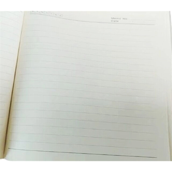 A5 Leather softcover notebook with free full color UV imprint on... from ASI 37218 Athena Promo (tm)