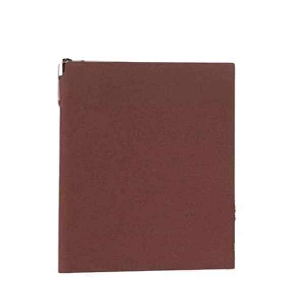 A5 Leather softcover notebook with free full color UV imprint on... from ASI 37218 Athena Promo (tm)