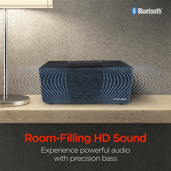 Wireless speaker with built-in microphone and 5 hour battery life on... from ASI 61005 Hirsch Gift Inc