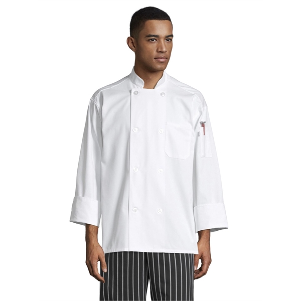 Uncommon Threads Chef Coat - White... from ASI 86018 Scrub Authority / Uniform Stores