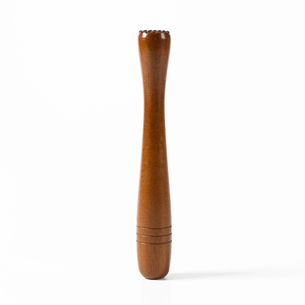 Lacquered hardwood Cocktail Muddler... from ASI 72657 Active Life Promo / Apres Ski Ingrain