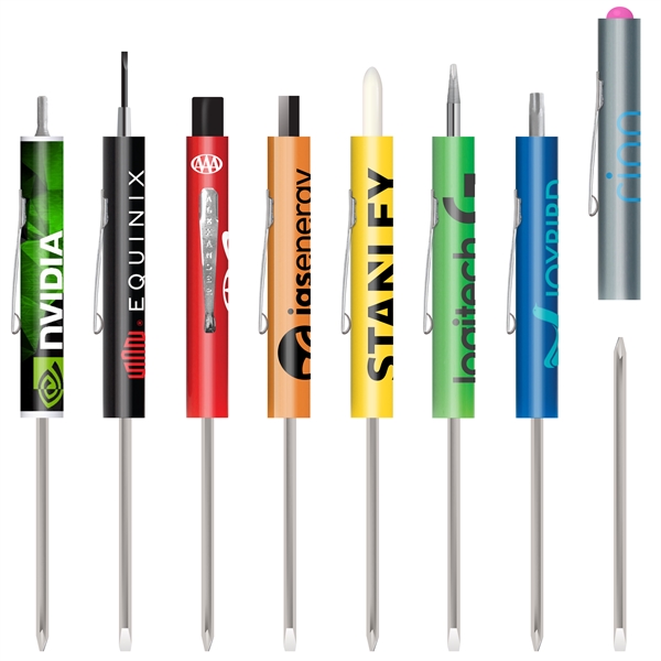 Reversible Pocket Screwdriver with Slotted Size 0.13" and Phillips Head Size... from ASI 34040 Alexander Mfg Co