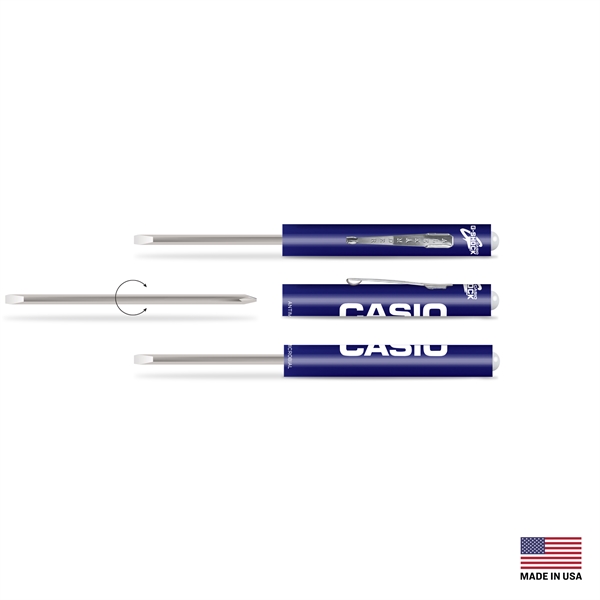 Reversible Pocket Screwdriver with Slotted Size 0.13" and Phillips Head Size... from ASI 34040 Alexander Mfg Co