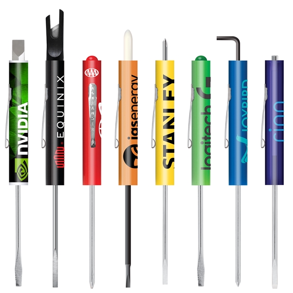 Fixed Blade Pocket Screwdriver with 26 Tool Options. Great for all... from ASI 34040 Alexander Mfg Co