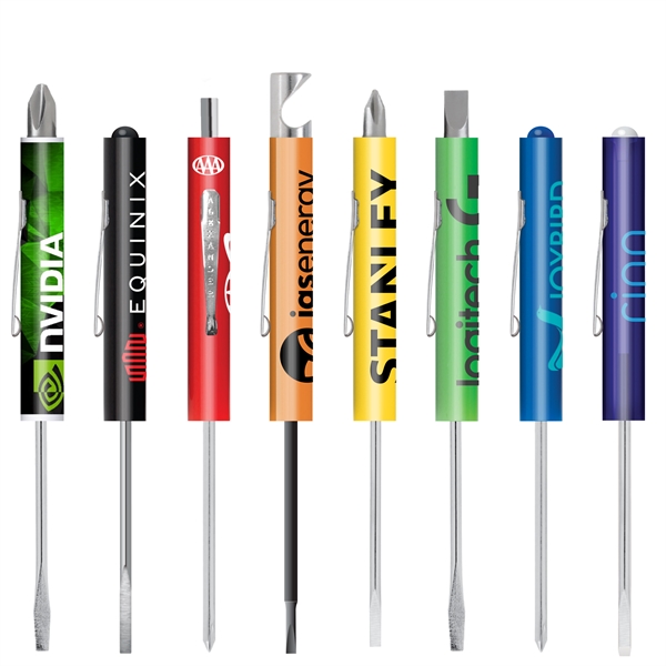 Fixed Blade Pocket Screwdriver with 26 Tool Options. Great for all... from ASI 34040 Alexander Mfg Co
