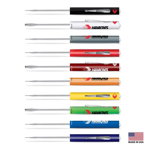 Fixed Blade Pocket Screwdriver with 26 Tool Options. Great for all... from ASI 34040 Alexander Mfg Co