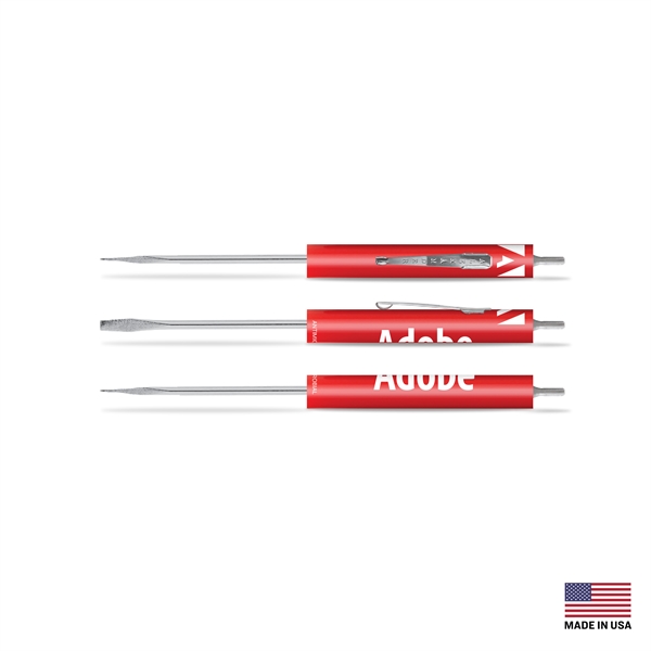 Fixed Blade Pocket Screwdriver with 26 Tool Options. Great for all... from ASI 34040 Alexander Mfg Co