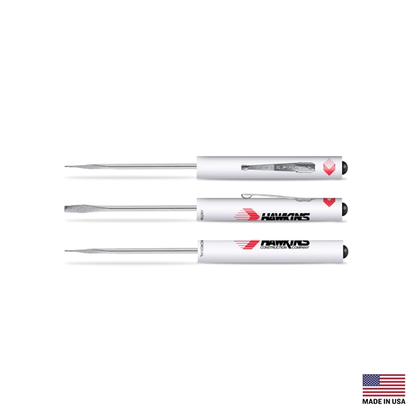 Fixed Blade Pocket Screwdriver with 26 Tool Options. Great for all... from ASI 34040 Alexander Mfg Co