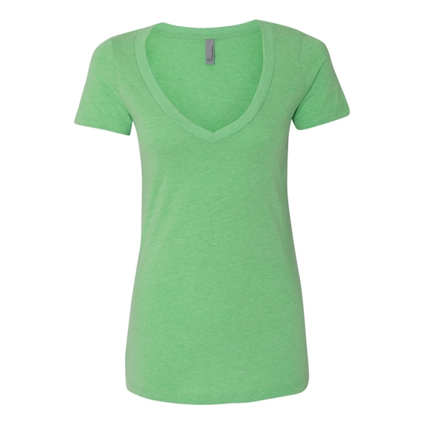 Women's CVC Deep V-Neck T-Shirt, blank.... from ASI 84358 S&S Activewear
