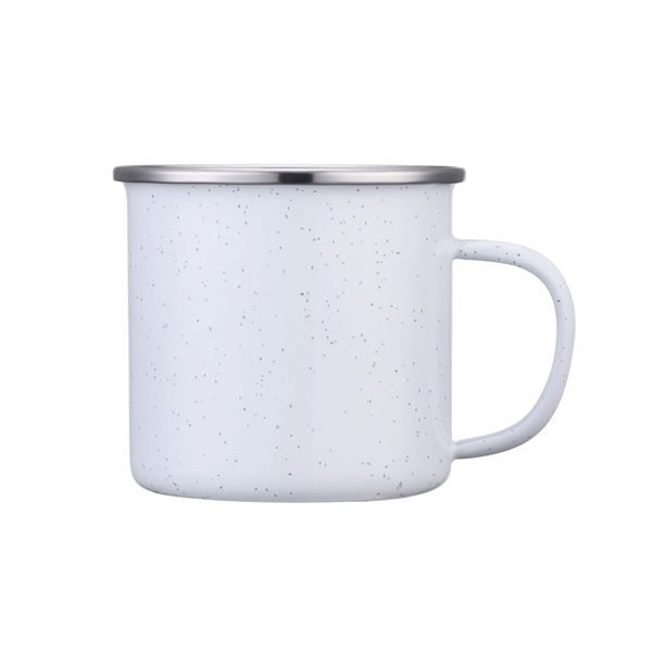 Speckled, coffee mug. Improve your marketing performance during trade shows by... from ASI 41511 Brainchild USA Inc / BrainChild Gift Club