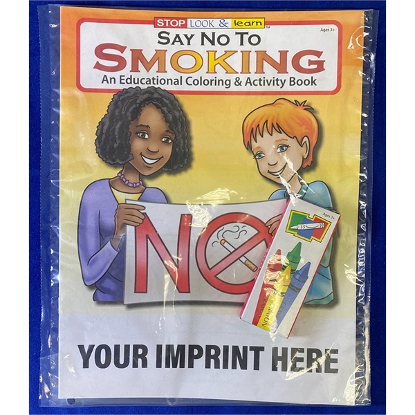Coloring Set: Say No to Smoking coloring set Fun Pack.... from ASI 45815 Coloring Book Solutions / Coloring Book Solutions™ LivRite