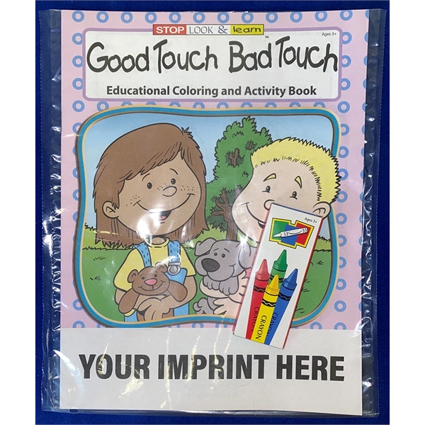COLORING BOOK SET: Good Touch Bad Touch educational coloring and activity... from ASI 45815 Coloring Book Solutions / Coloring Book Solutions™