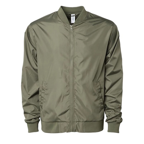 Independent Trading Co. Lightweight Bomber Jacket... from ASI 30208 A P Specialties / AP Specialties
