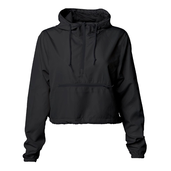 Independent Trading Co. Women's Lightweight Crop Windbreaker... from ASI 30208 A P Specialties / AP Specialties
