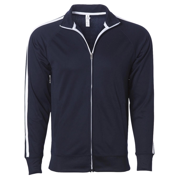 INDEPENDENT TRADING CO. UNISEX LIGHTWEIGHT POLY-TECH TRACK JACKET... from ASI 30208 A P Specialties / AP Specialties