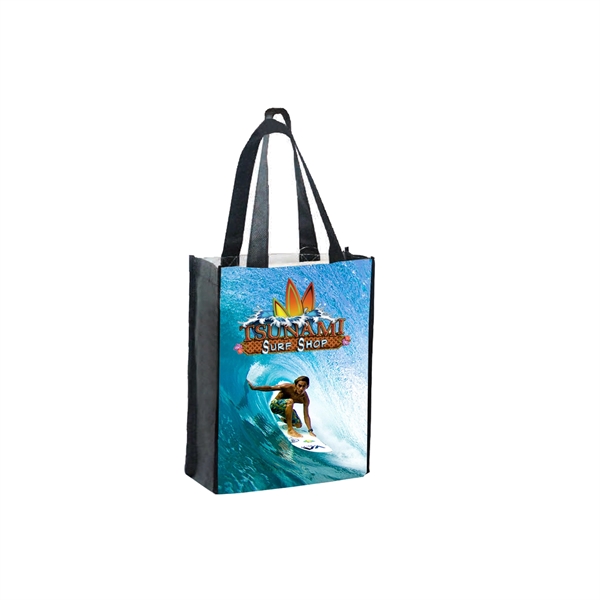 8" x 10" x 4" 80GSM PET tote bag with 14"... from ASI 37980 Bagworld