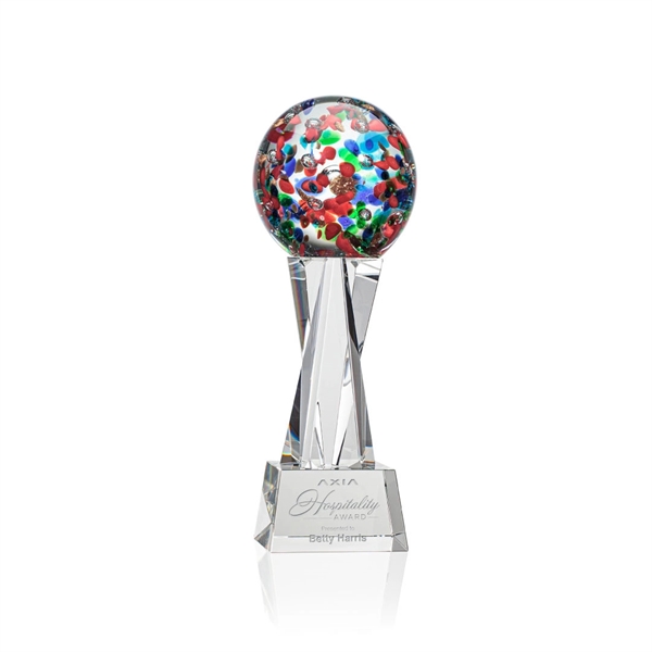 The Fantasia Award is a spectacular hand-blown work of art. Mounted... from ASI 84592 St Regis Group / St Regis