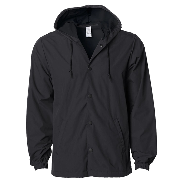 INDEPENDENT TRADING CO. WATER RESISTANT HOODED WINDBREAKER JACKET... from ASI 30208 A P Specialties / AP Specialties