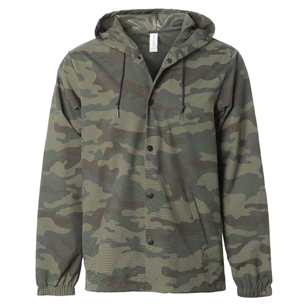 INDEPENDENT TRADING CO. WATER RESISTANT HOODED WINDBREAKER JACKET... from ASI 30208 A P Specialties / AP Specialties