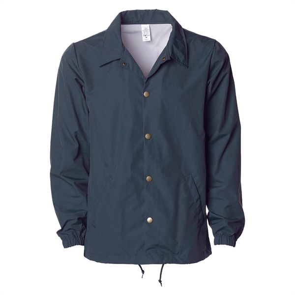 INDEPENDENT TRADING CO. WATER RESISTANT WINDBREAKER COACHES JACKET... from ASI 30208 A P Specialties / AP Specialties