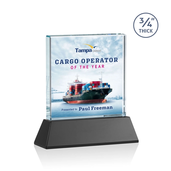 Terra VividPrint™ Award on Newhaven - Black... from ASI 84592 St Regis Group / St Regis