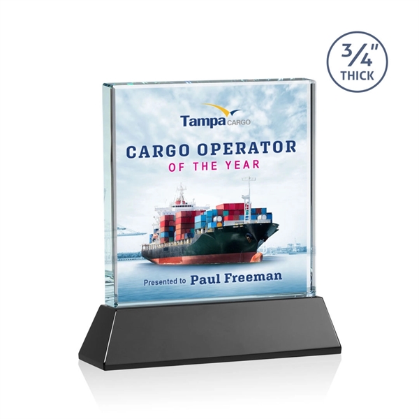 Terra VividPrint™ Award on Newhaven - Black... from ASI 84592 St Regis Group / St Regis