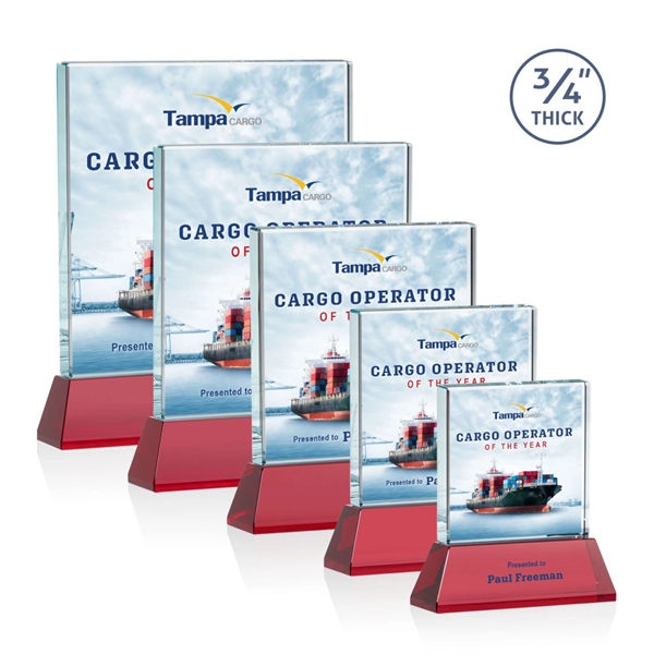 Terra VividPrint™ Award on Newhaven - Red... from ASI 84592 St Regis Group / St Regis