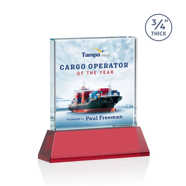 Terra VividPrint™ Award on Newhaven - Red... from ASI 84592 St Regis Group / St Regis