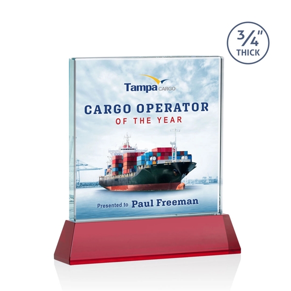 Terra VividPrint™ Award on Newhaven - Red... from ASI 84592 St Regis Group / St Regis