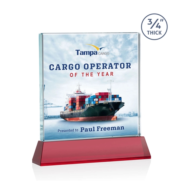 Terra VividPrint™ Award on Newhaven - Red... from ASI 84592 St Regis Group / St Regis