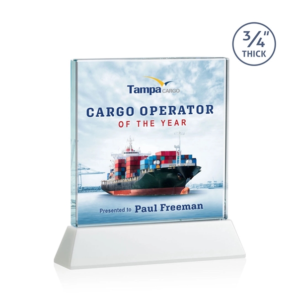 Terra VividPrint™ Award on Newhaven - White... from ASI 84592 St Regis Group / St Regis