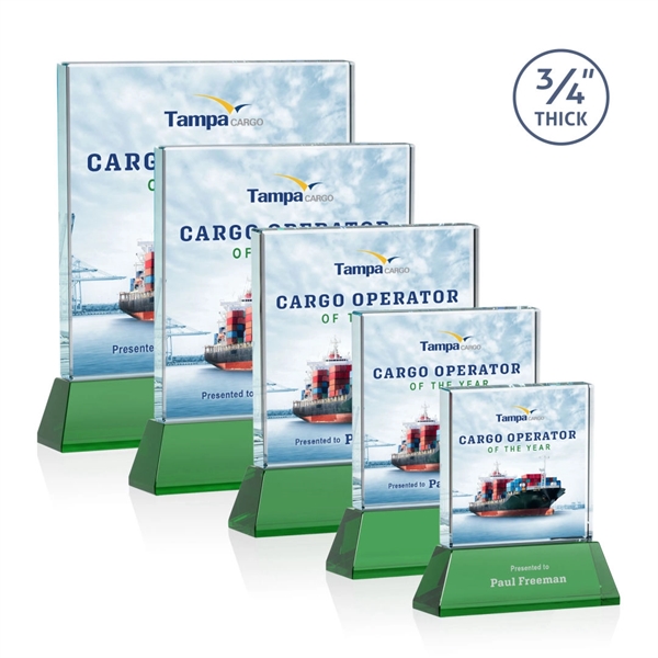 Terra VividPrint™ Award on Newhaven - Green... from ASI 84592 St Regis Group / St Regis