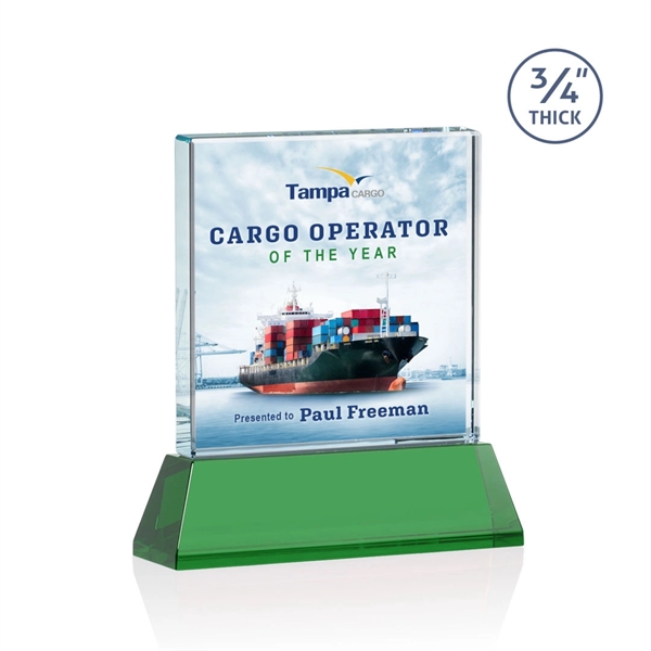 Terra VividPrint™ Award on Newhaven - Green... from ASI 84592 St Regis Group / St Regis