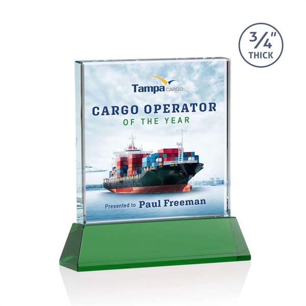 Terra VividPrint™ Award on Newhaven - Green... from ASI 84592 St Regis Group / St Regis