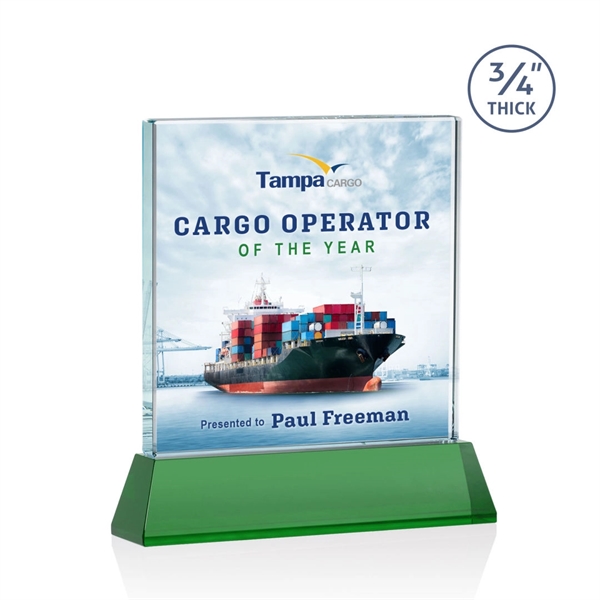 Terra VividPrint™ Award on Newhaven - Green... from ASI 84592 St Regis Group / St Regis