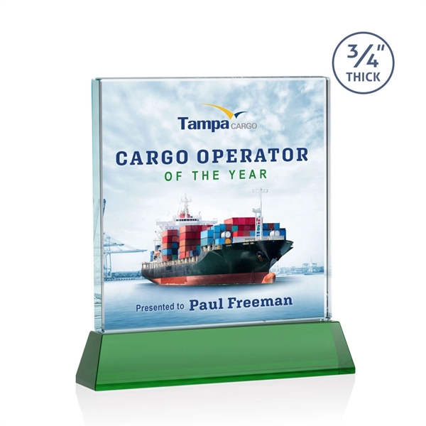 Terra VividPrint™ Award on Newhaven - Green... from ASI 84592 St Regis Group / St Regis