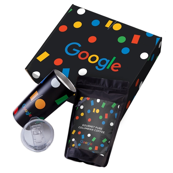 Gourmet Coffee Gift Set in Mailer Box with a 20 oz.... from ASI 71685 Midnite Snax® / Promo Revolution